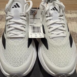 Adidas Women’s Duramo White and Black Sneakers
